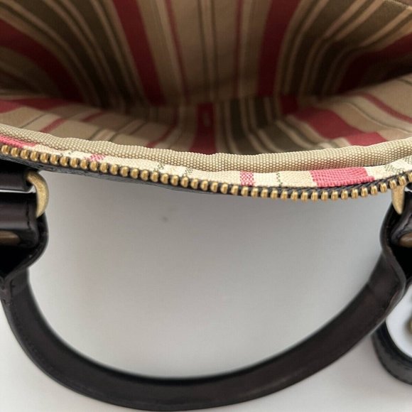 Floto Venezia Women Black Leather Boston Briefcase Attached Laptop Case w/ Strap - Picture 15 of 16